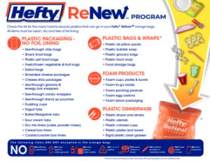 Hefty® ReNew® Program — First Star Recycling