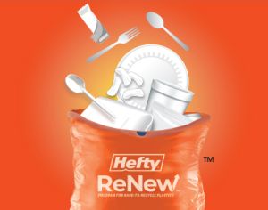 Graphic of the Hefty ReNew bag
